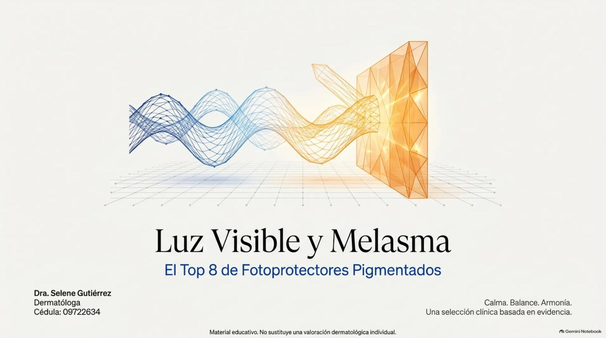 ¿Tienes melasma? No basta con que tu fotoprotector tenga color.